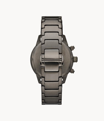 Emporio Armani Men's Gunmetal Stainless Steel Watch - AR11471